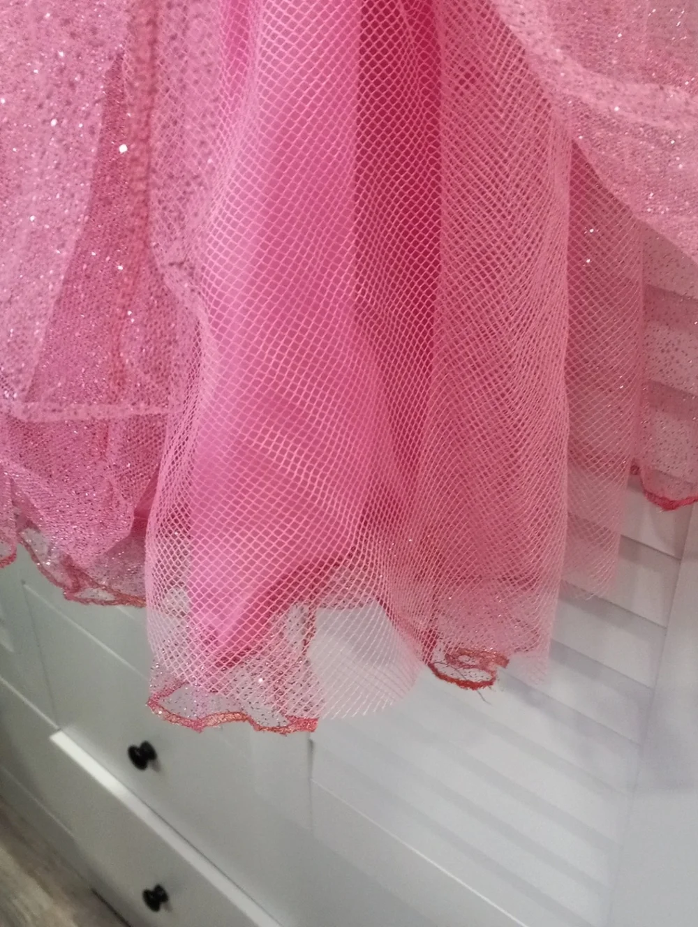 Disney Sleeping Beauty Sparkling Pink Princess Costume Dress - Picture 5 of 11
